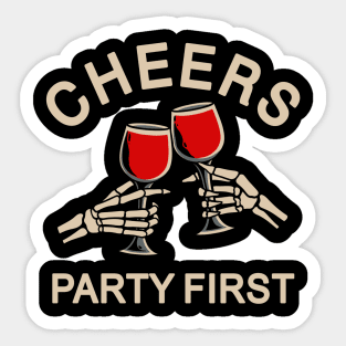 CHEERS Sticker